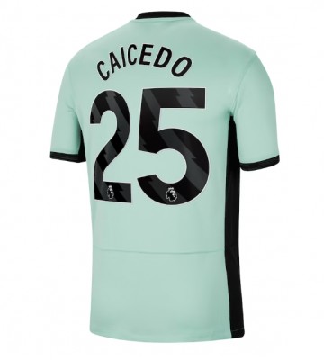 Chelsea Moises Caicedo #25 Replica Third Stadium Shirt 2023-24 Short Sleeve